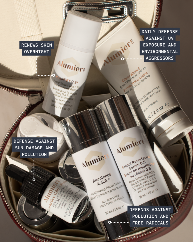 AlumierMD skincare products for healthy, radiant skin at Face Oxford